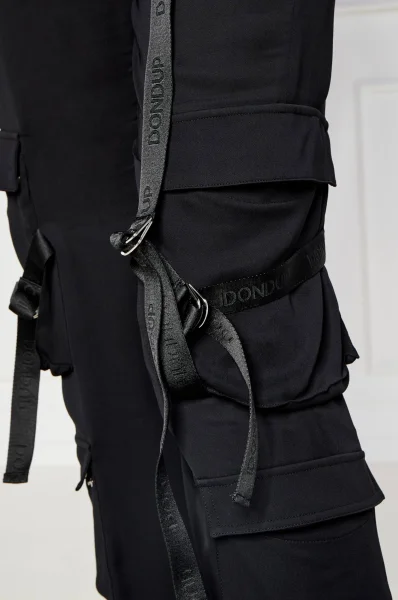 Pantaloni | Loose fit DONDUP - made in Italy 	negru	