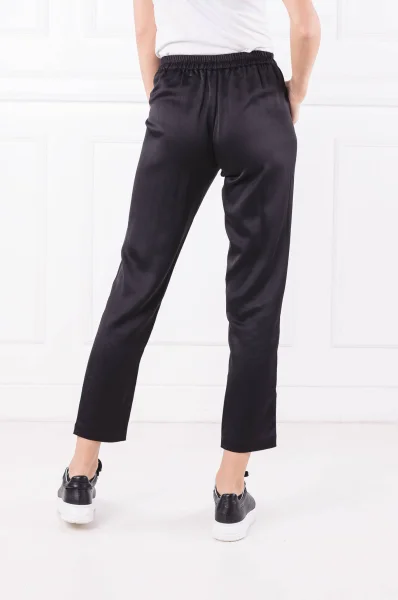 pantaloni ELEANOR | Regular Fit GUESS 	negru	