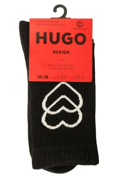 Șosete LOVE Hugo Bodywear 	negru	