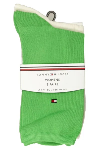 Șosete 2-pack Tommy Hilfiger 	verde	