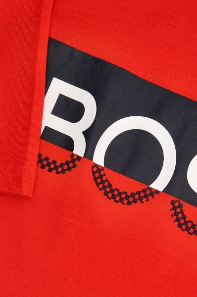 tricou | Regular Fit BOSS Kidswear 	roșu	