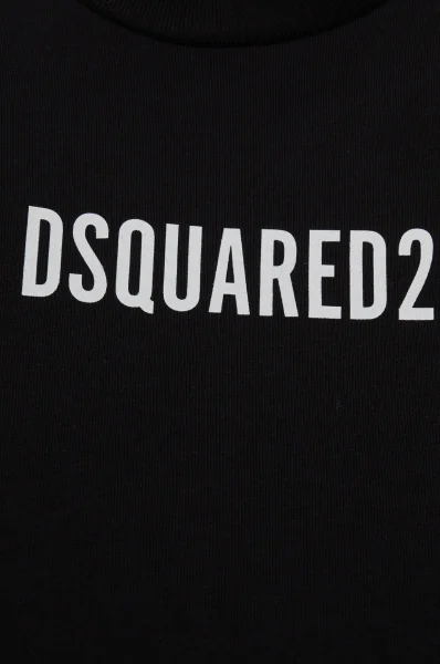 Tricou | Relaxed fit Dsquared2 	negru	