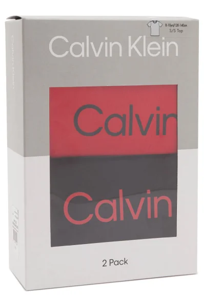 Tricou 2-pack | Regular Fit Calvin Klein Underwear 	roșu	