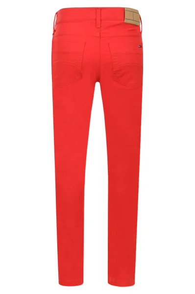 pantaloni Scanton | Slim fit Tommy Hilfiger 	roșu	