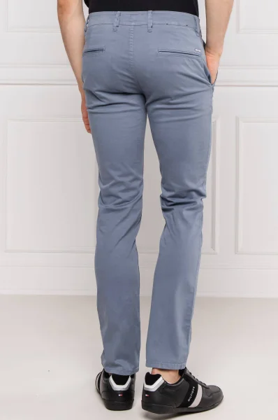 Spodnie chino Schino | Slim Fit BOSS ORANGE 	cenușiu	