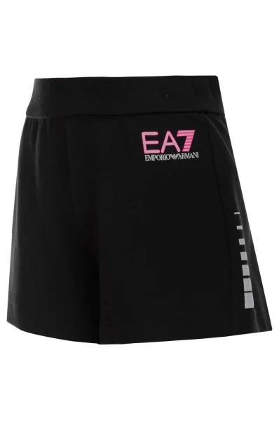pantaloni scurți EA7 	negru	