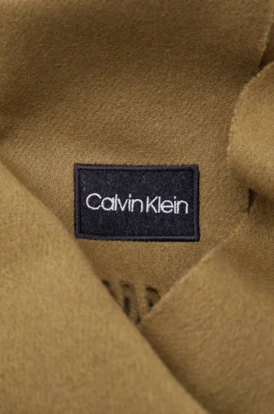 de lână șal classic Calvin Klein 	maro	