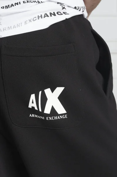 Pantaloni de trening | Regular Fit Armani Exchange 	negru	