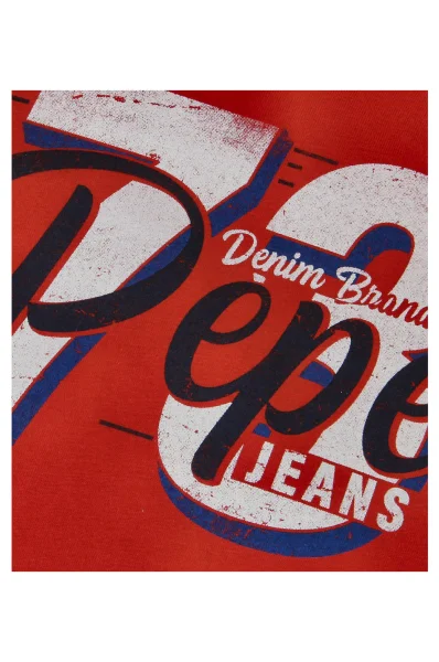 Longsleeve RUSSELLY | Regular Fit Pepe Jeans London 	roșu	