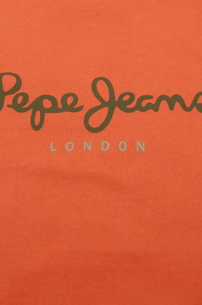 Tricou | Regular Fit Pepe Jeans London 	portocaliu	