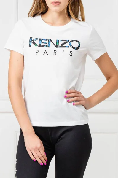 tricou PARIS | Slim Fit Kenzo 	alb	