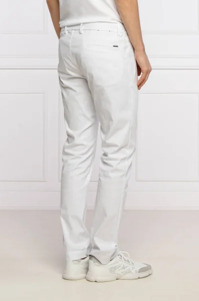 Pantaloni chino Rogan | Slim Fit BOSS GREEN 	alb	