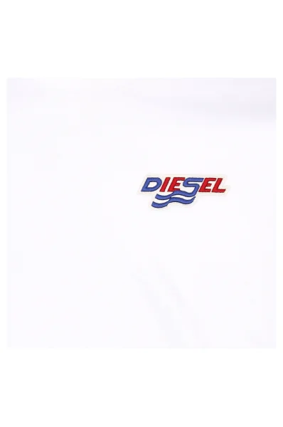 Tricou | Regular Fit Diesel 	alb	