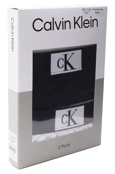 Chiloți slipi 2-pack Calvin Klein Underwear 	alb	