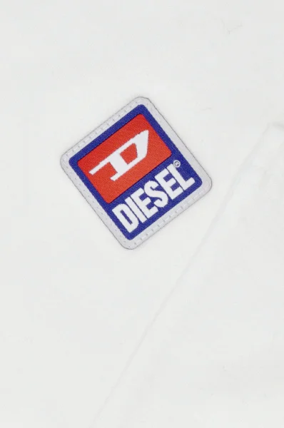 Tricou TDIEGODIV | Regular Fit Diesel 	alb	