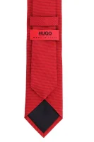 de mătase cravată HUGO 	roșu	