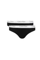 tanga 2-PACK Calvin Klein Underwear 	negru	