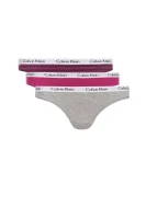 tanga 3-pack Calvin Klein Underwear 	gri	