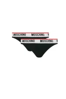Tanga 2-pack Moschino Underwear 	negru	