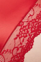 De satin body ANOUK | Slim Fit Guess Underwear 	roșu	