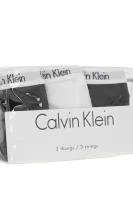 Tanga 3-pack Calvin Klein Underwear 	alb	