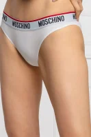 chiloți slipi brazylijskie Moschino Underwear 	alb	