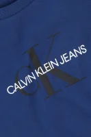 Tricou MONOGRAM LOGO | Regular Fit CALVIN KLEIN JEANS 	bluemarin	