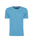 tricou ESSENTIAL JASPE | Regular Fit Tommy Hilfiger 	albastru	