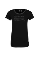 tricou Graphic 5 | Slim Fit G- Star Raw 	negru	