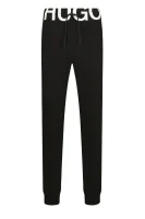 Pantaloni de trening Duros211 | Straight fit HUGO 	negru	