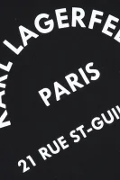 Tricou | Regular Fit Karl Lagerfeld Kids 	negru	