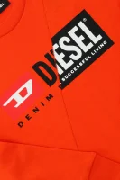 Longsleeve | Regular Fit Diesel 	portocaliu	