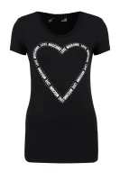 tricou | Regular Fit Love Moschino 	negru	