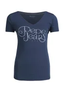 tricou PEPA | Slim Fit Pepe Jeans London 	bluemarin	