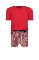 Pijama | Regular Fit Tommy Hilfiger Underwear 	roșu	