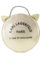 Geantă poștaș Karl Lagerfeld Kids 	auriu	