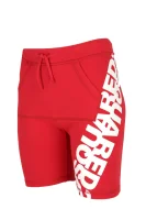 Pantaloni scurți | Regular Fit Dsquared2 	roșu	