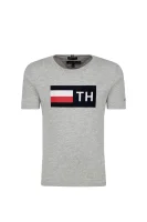 tricou | Regular Fit Tommy Hilfiger 	gri	