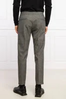 Pantaloni Gyte214 | Straight fit HUGO 	negru	