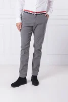 Pantaloni chino Denton | Straight fit | stretch Tommy Hilfiger 	gri	