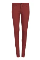 blugi PIXIE | Slim Fit | mid waist Pepe Jeans London 	roșu	
