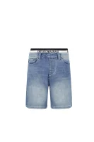 Pantaloni scurți | Regular Fit Emporio Armani 	albastru	