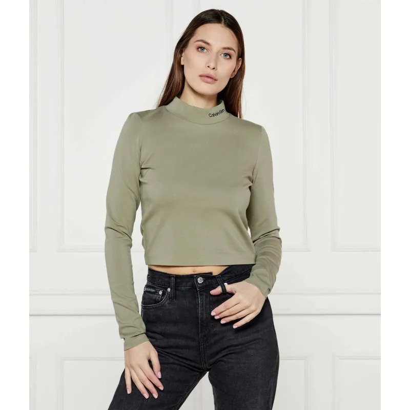 Calvin Klein Jeans Guler înalt | Cropped Fit