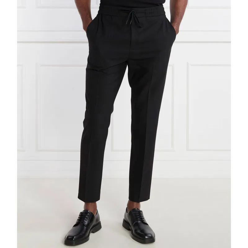 HUGO De lână pantaloni Howard231X | Slim Fit