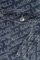 Geacă de blug | Regular Fit Karl Lagerfeld Kids 	albastru	