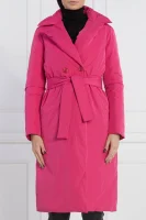 De puf palton Patrizia Pepe 	roz	