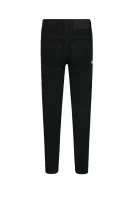 Blugi | Slim Fit BOSS Kidswear 	negru	