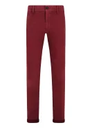 pantaloni chino Schino | Slim Fit BOSS ORANGE 	bordo	