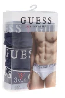 chiloți slipi 3-pack HERO | cotton stretch Guess Underwear 	bluemarin	