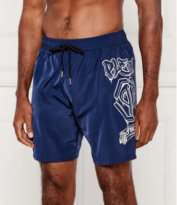 Șorți de baie Graffiti Philipp Plein | 	bluemarin Regular Fit PB25MBL01